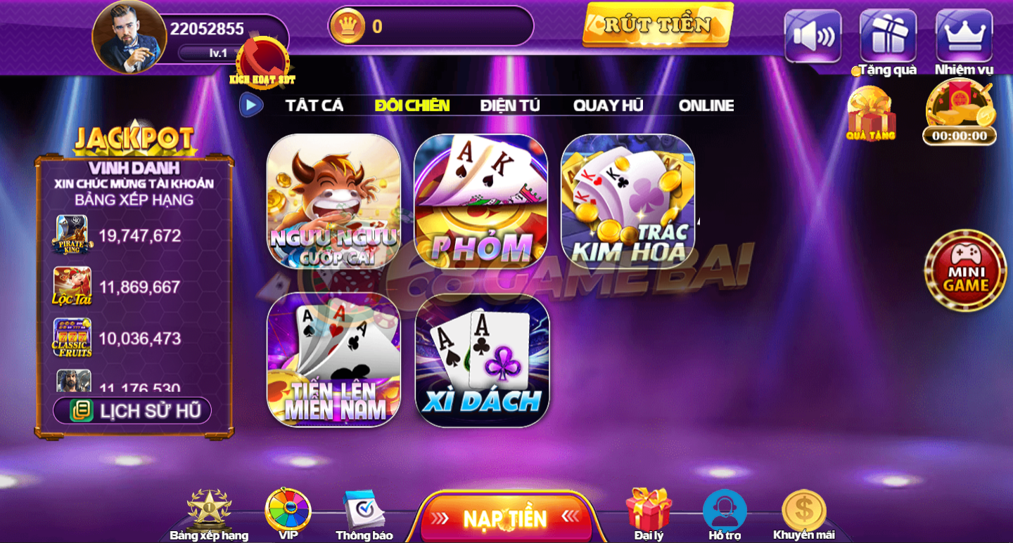 Game bài đối chiến là lựa chọn hàng đầu của người chơi